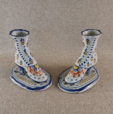 PAIRE DE BOTTINE FAIENCE