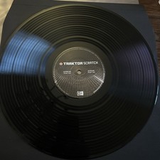 Vinyle Traktor Scratch Control 2008 noir  NI-TS 001