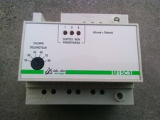 Delta Dore M15C3 Délesteur monophasé tarif bleu 3 sorties 15A