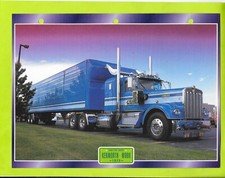 Fiche Atlas - Tracteur capot - Kenworth W900 - 1973