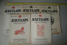 LOT DE 5  REVUES *AESCULAPE*