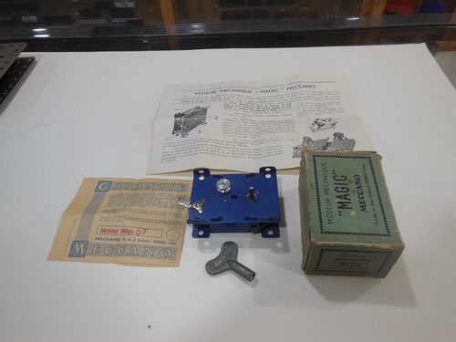 Moteur ressort meccano - à,