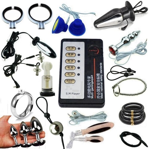 Shock stim penis cock - e-stim, rings