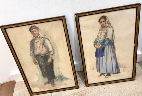 Tableaux pastel portrait - tableaux,