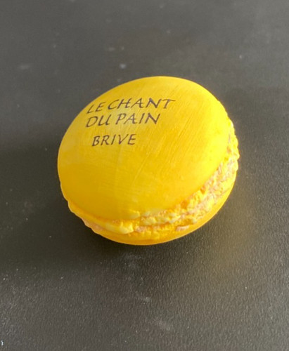 Feve personnalisé macaron - feve,