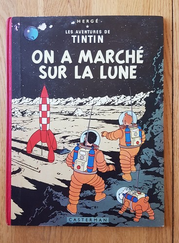 Tintin hergé on a marché - -,