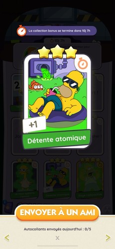 Détente atomique carte - atomique,