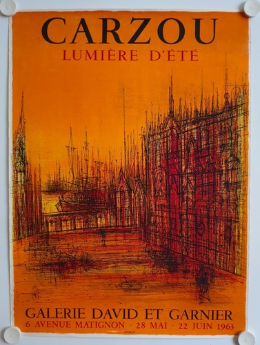 Affiche carzou lumière - carzou,