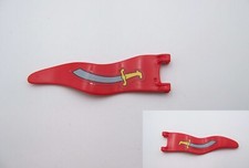 PLAYMOBIL (A3217) PIRATES - Drapeau Mat Arrière Bateau 4424 5736 Abimé