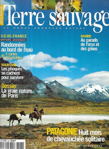 Terre sauvage 153 septembre - terre, n°153