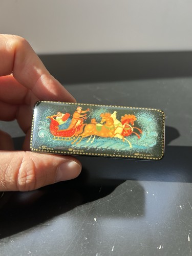 Boîte laquée russe - boÎte, palekh