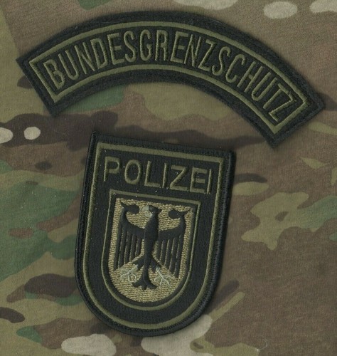 Abzeichen bgs bundespolizei - bgs,