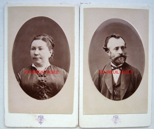 Cdv photo trottier clermont - cdv,