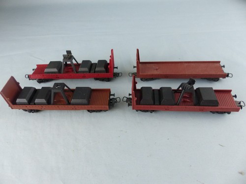 Lima lot 4 wagons - lima,