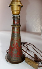 pied de lampe ancien ,BRONZE