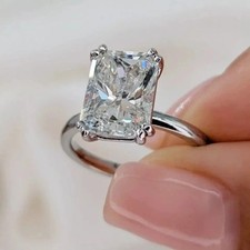 Diamant blanc solitaire taille