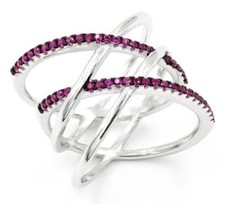 STERLING SILVER 925 DOUBLE X