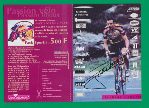Cyclisme carte cycliste - carte,