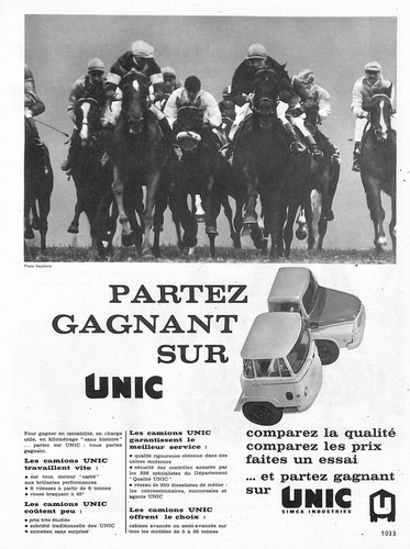 Unic vehicule utilitaire - vehicule, "