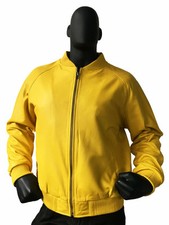 Blouson bombardier jaune