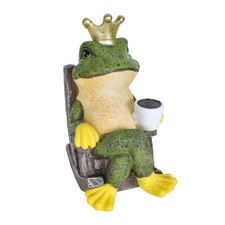 Garden Grenouille Décorative D'extérieur en Résine Statue de Jardin en Forme ...