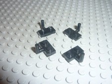 4 x LEGO Black Plate ref 4623