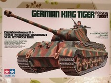 TAMIYA 35169 - German KING TIGER Porsche turret