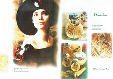 publicité Advertising 0923 1991   Demi-Jour élégant bouquet fleurs Houbigant par