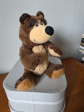 PELUCHE OURS MASHA and the BEAR MICHKA    20CM ASSIS  PELUCHE SIMBA