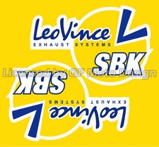 Leo Vince Auspuff 2 stickers