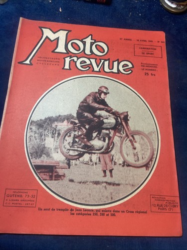 Moto revue 943 avril - 943, 1949