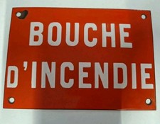 Plaque Émaillée Bouche