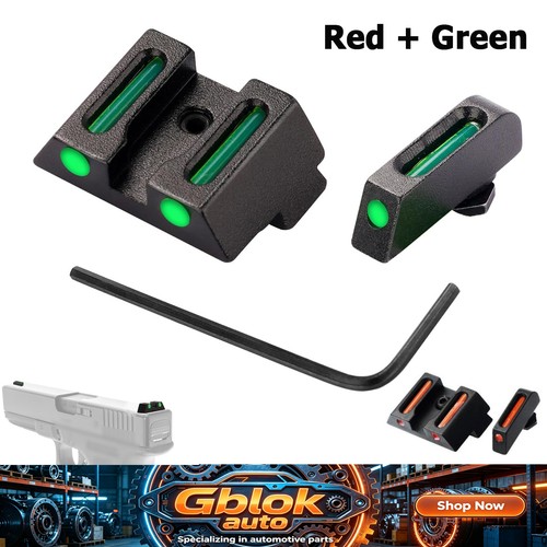 For glock front rear - front, sight