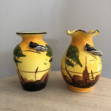 Lot De 2 Petits Vases A