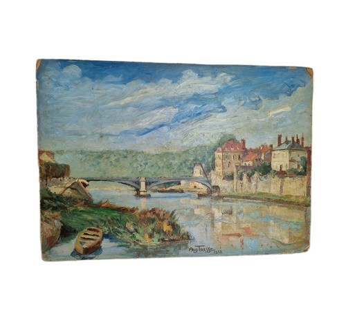 Tableau huile sur - huile, panneau