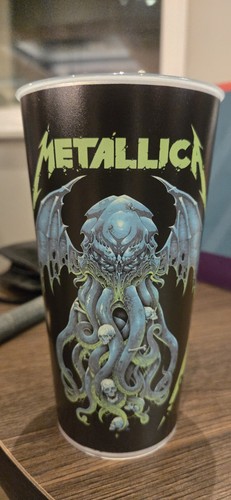 Metallica gobelet europe tour - gobelet,