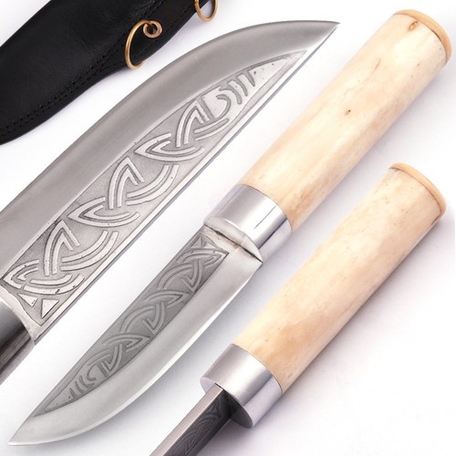 Puukko knife handforged carbon - puukko,