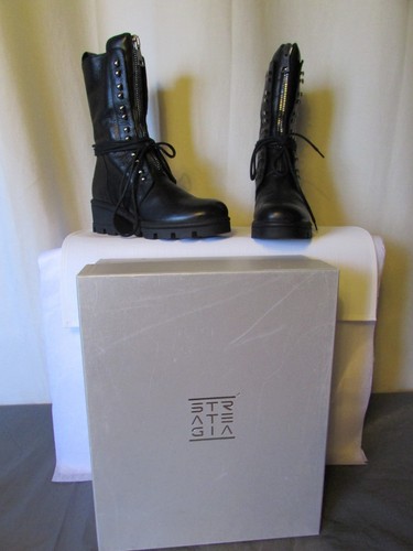Bottes rangers strategia cuir - rangers,