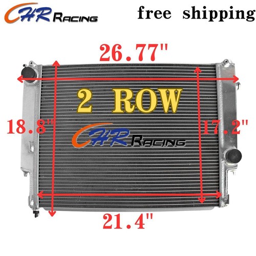 Row aluminum radiator for - 2,