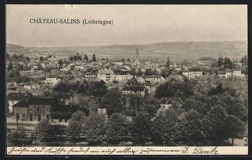 Cpa château salins - cpa, château-salins