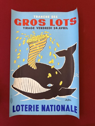 Affiche originale publicitaire - originale,
