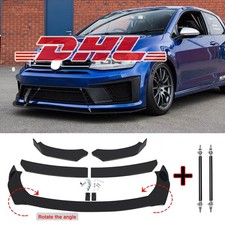 Pour  Golf MK7 GTI MK6 MK5 MK4 MK3 Spoiler Avant Lèvre Tasse + Support