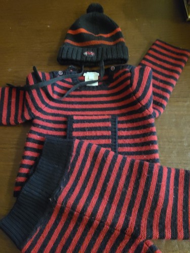 Jacadi piece knit red - piece, and