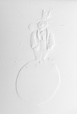 Antoine de SAINT-EXUPERY - "L'astéroïde du vaniteux" - Gaufrage original