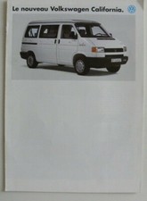 Brochure VW Volkswagen le nouveau California