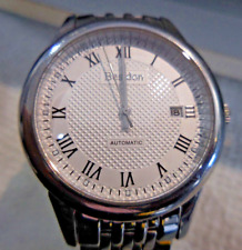 ELEGANTE MONTRE AUTOMATIQUE BESTDON A GUICHET DATE ,TBEG ET FONCTIONS