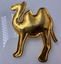 ?? Arnaud & Thierry GILLIER Paris broche vintage chameau