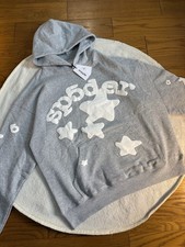 Sp5der Hoodie Grey