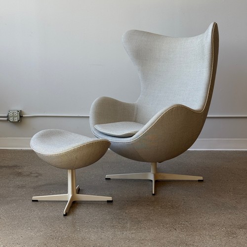 Egg chair ottoman by arne - egg,