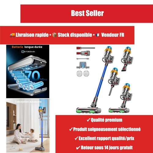 Aspirateur balai sans fil